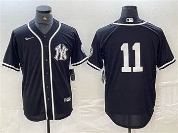 Anthony Volpe New York Yankees black jersey