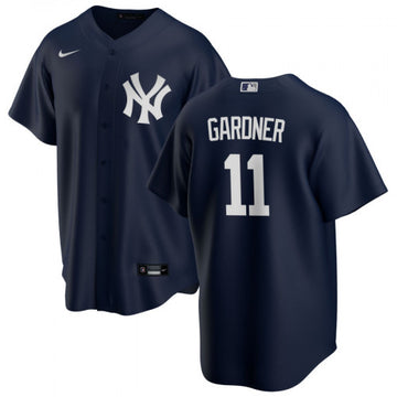 Brett Gardner New York Yankees navy jersey