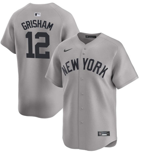 Trent Grisham New York Yankees gray Away jersey