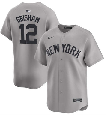 Trent Grisham New York Yankees gray Away jersey