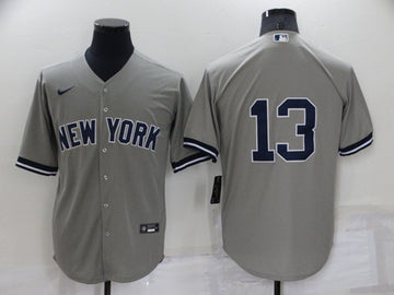 Alex Rodriguez New York Yankees gray jersey