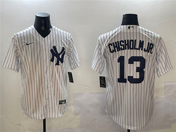 Jazz Chisholm Jr New York Yankees white jersey