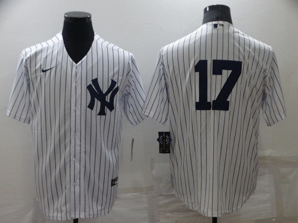 Aaron Boone New York Yankees white jersey