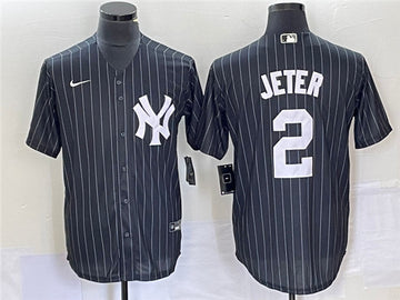 Derek Jeter New York Yankees black jersey