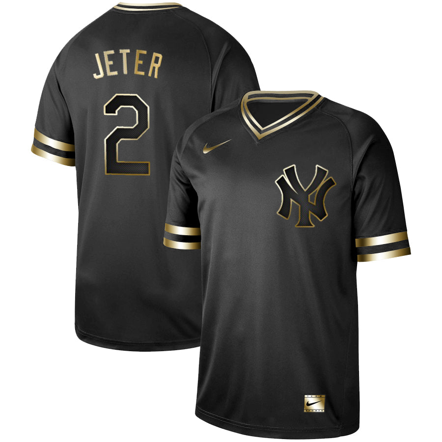 Derek Jeter New York Yankees black jersey