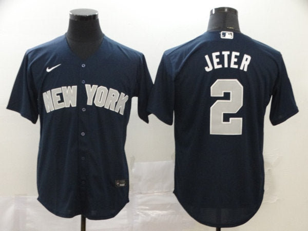 Derek Jeter New York Yankees navy jersey