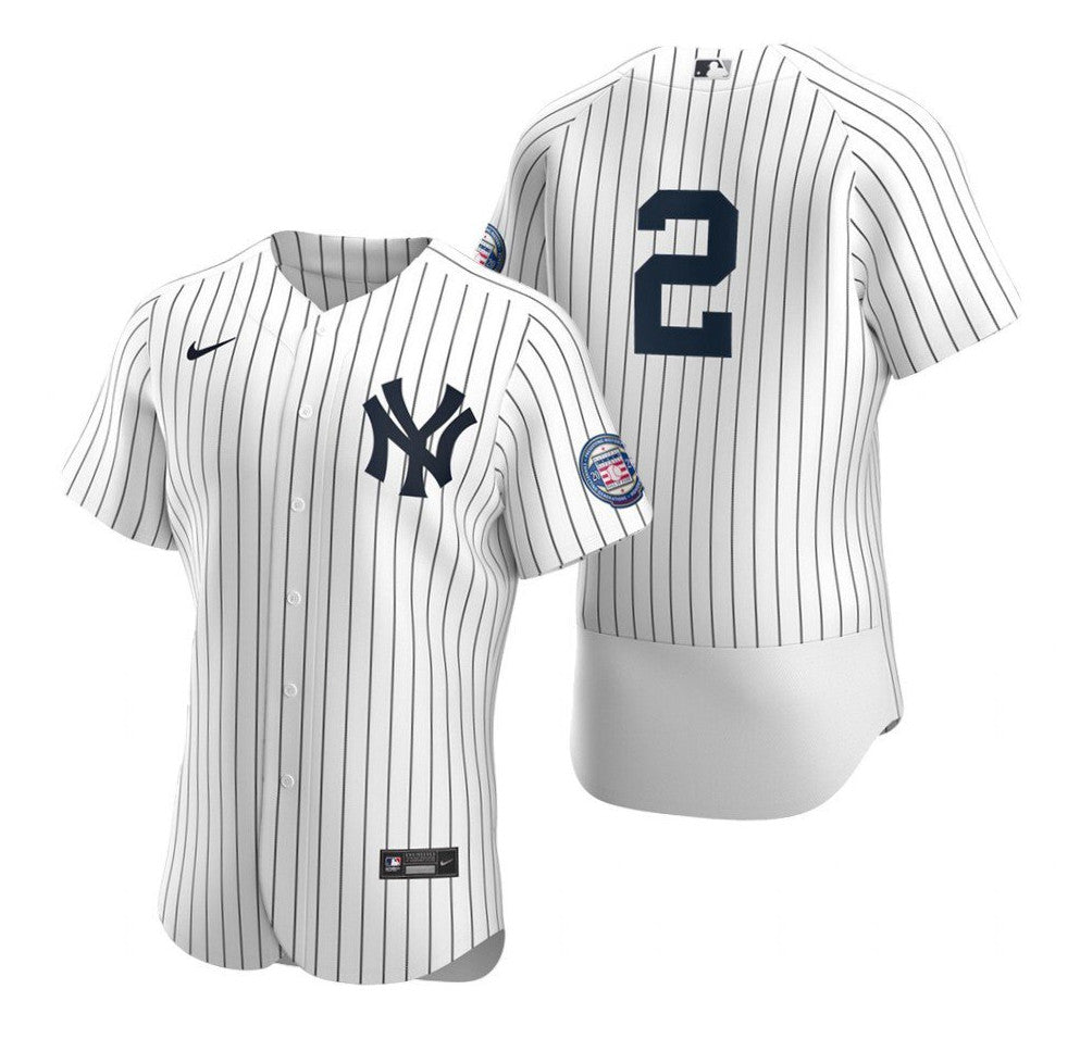 Derek Jeter New York Yankees white jersey