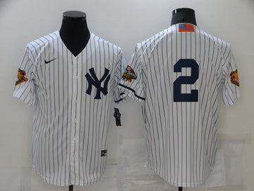 Derek Jeter New York Yankees white jersey