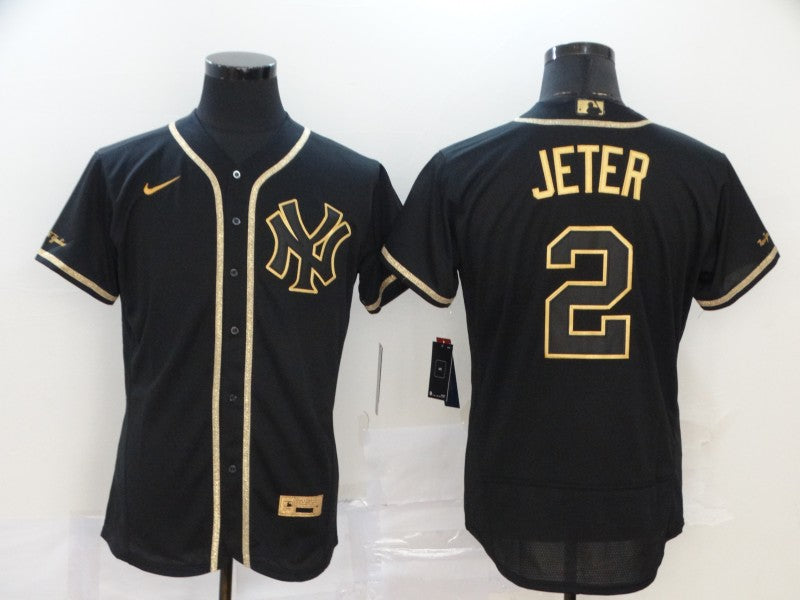 Derek Jetere New York Yankees black jersey