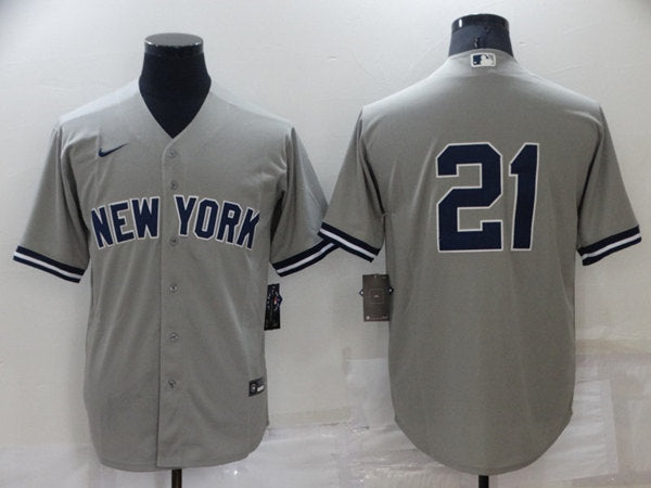 Paul O'Neill New York Yankees grey jersey