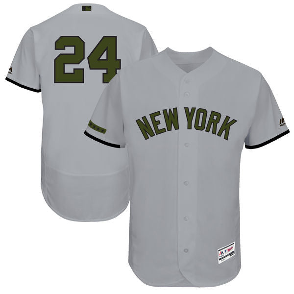 Gary Sanchez Majestic New York Yankees gray Authentic jersey