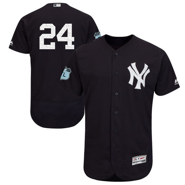 Gary Sanchez Majestic New York Yankees navy Authentic jersey
