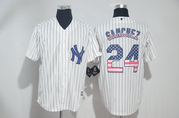 Gary Sanchez New York Yankees white jersey