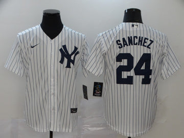 Gary Sanchez New York Yankees white jersey