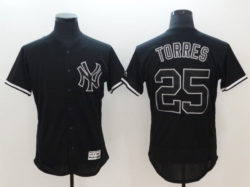Gleyber Torres New York Yankees black jersey