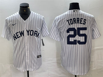 Gleyber Torres New York Yankees white jersey