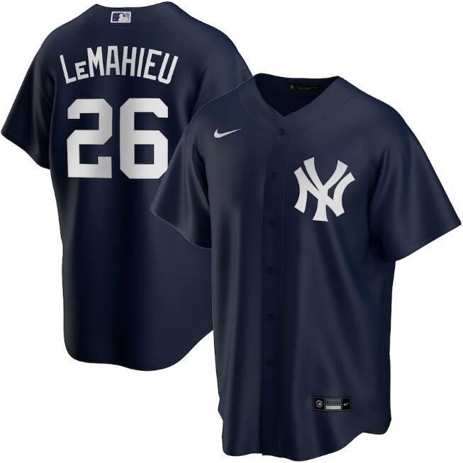 DJ LeMahieu New York Yankees navy jersey