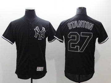 Giancarlo Stanton New York Yankees black Fashion jersey