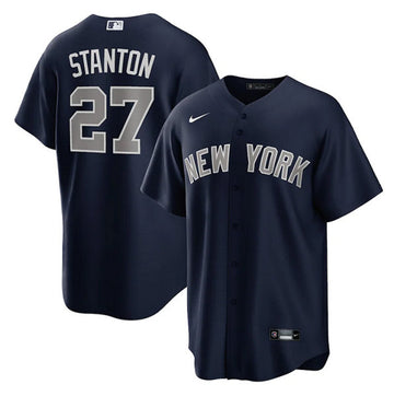 Giancarlo Stanton New York Yankees navy jersey