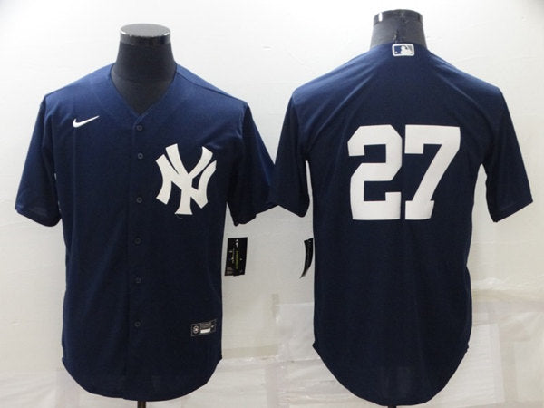 Giancarlo Stanton New York Yankees navy jersey