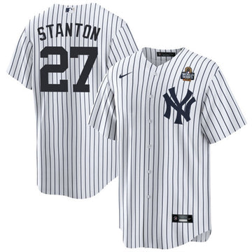 Giancarlo Stanton New York Yankees white jersey
