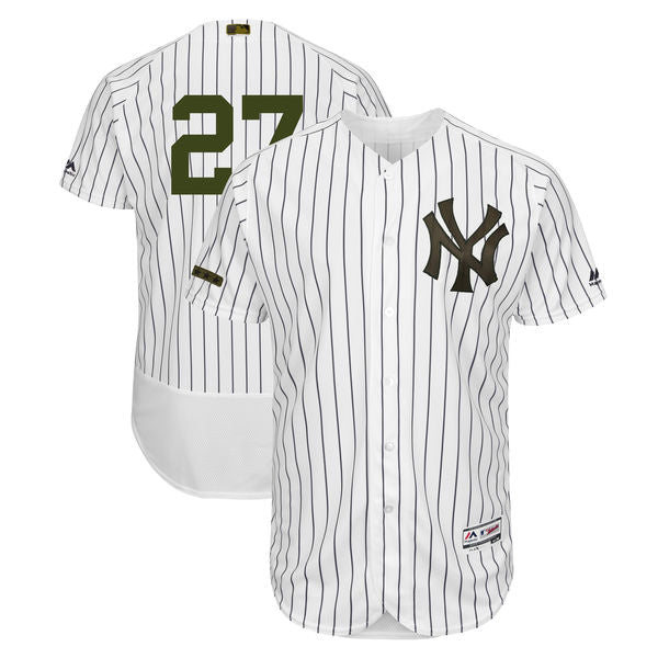 Giancarlo Stanton New York Yankees white Authentic jersey