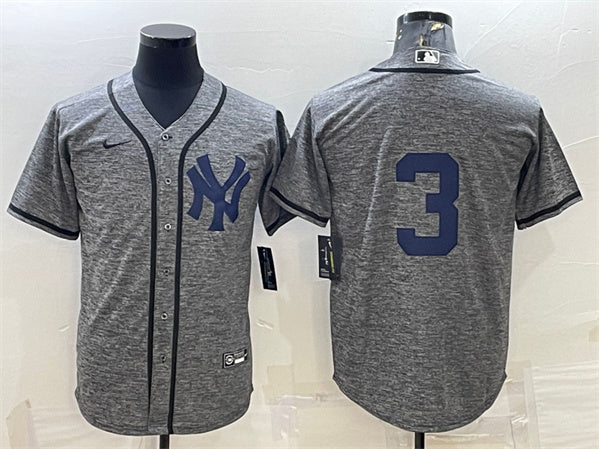 Babe Ruth New York Yankees gray jersey