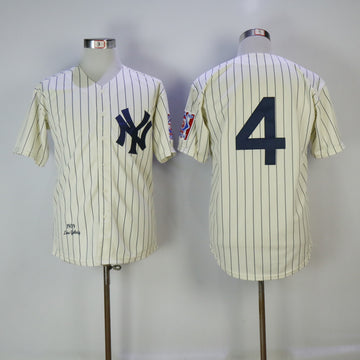 Lou Gehrig New York Yankees cream jersey