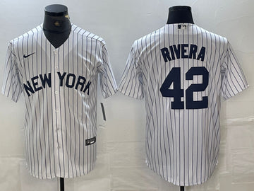 Mariano Rivera New York Yankees white jersey