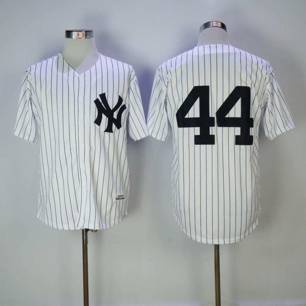 Reggie Jackson New York Yankees white jersey