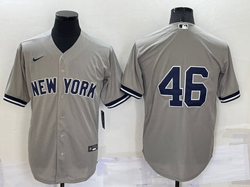 Andy Pettitte New York Yankees grey jersey
