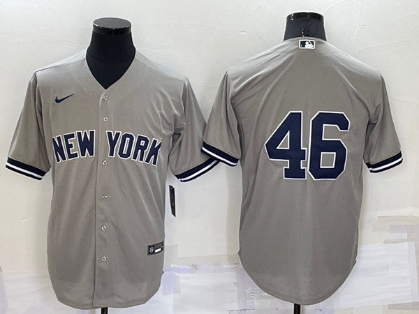Andy Pettitte New York Yankees grey jersey