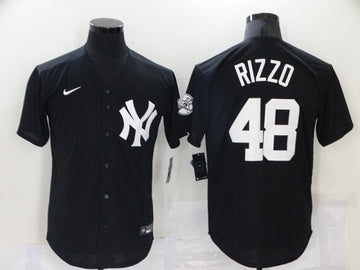 Anthony Rizzo New York Yankees black jersey