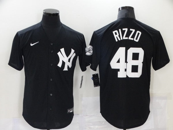 Anthony Rizzo New York Yankees black jersey