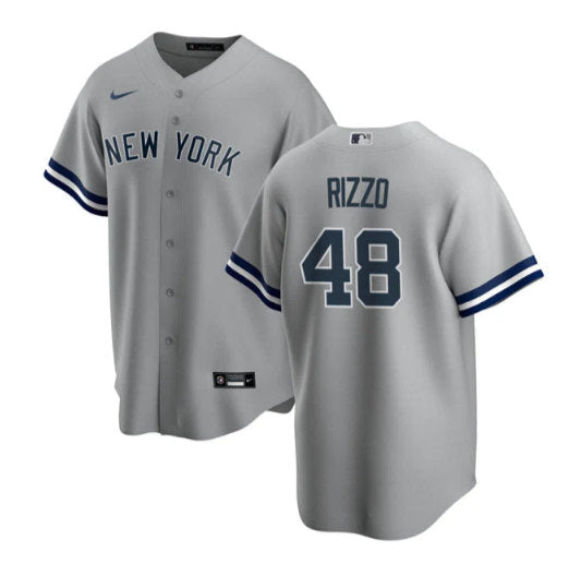Anthony Rizzo New York Yankees gray jersey