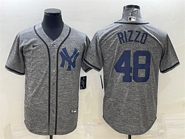 Anthony Rizzo New York Yankees gray jersey