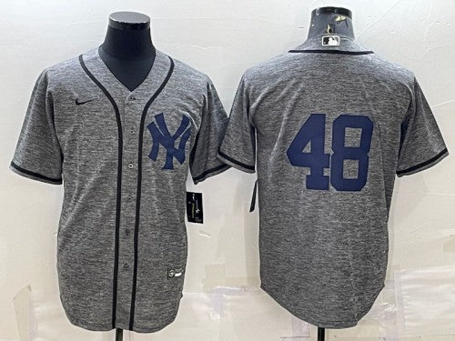 Anthony Rizzo New York Yankees grey jersey
