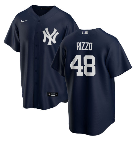 Anthony Rizzo New York Yankees navy jersey