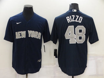 Anthony Rizzo New York Yankees navy jersey