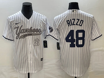Anthony Rizzo New York Yankees white jersey