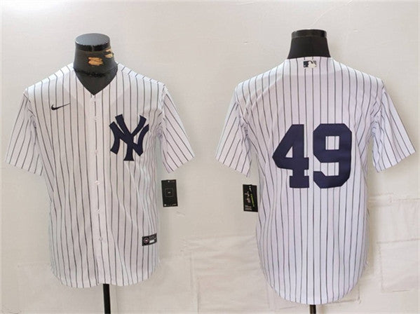 Ron Guidry New York Yankees white jersey