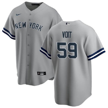 Luke Voit New York Yankees gray jersey