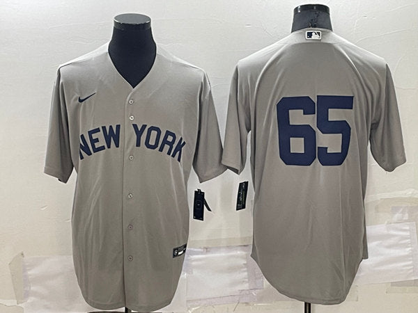 Nestor Cortes New York Yankees gray jersey