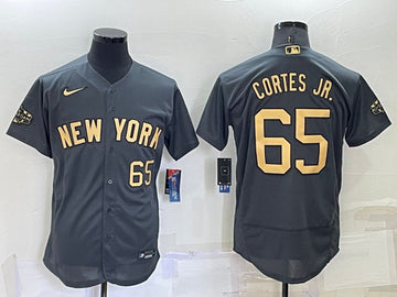 Nestor Cortes Jr New York Yankees charcoal All-Star jersey