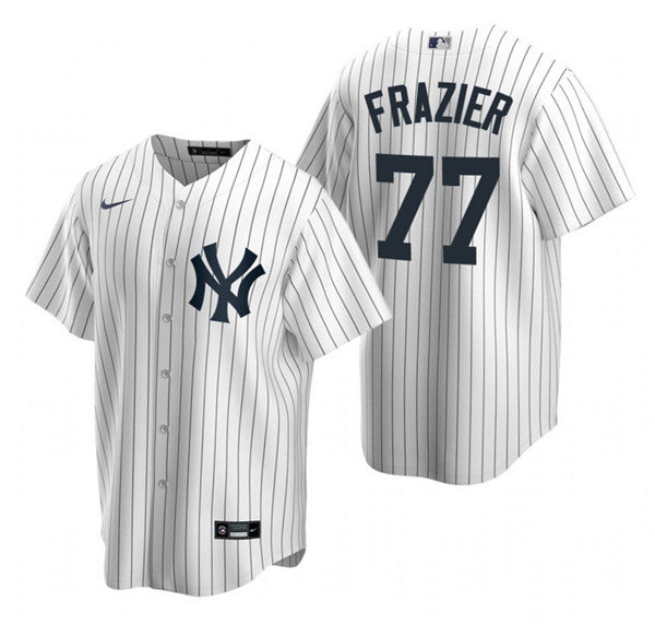Clint Frazier New York Yankees white jersey