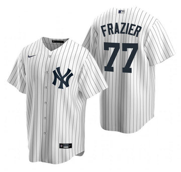 Clint Frazier New York Yankees white jersey
