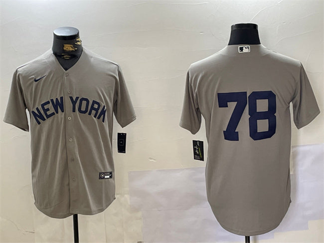 Kellin Deglan New York Yankees gray jersey
