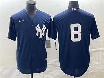Yogi Berra New York Yankees navy jersey