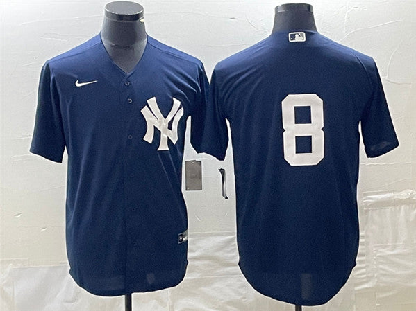 Yogi Berra New York Yankees navy jersey