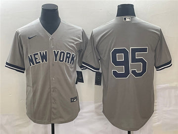 Oswaldo Cabrera New York Yankees gray jersey